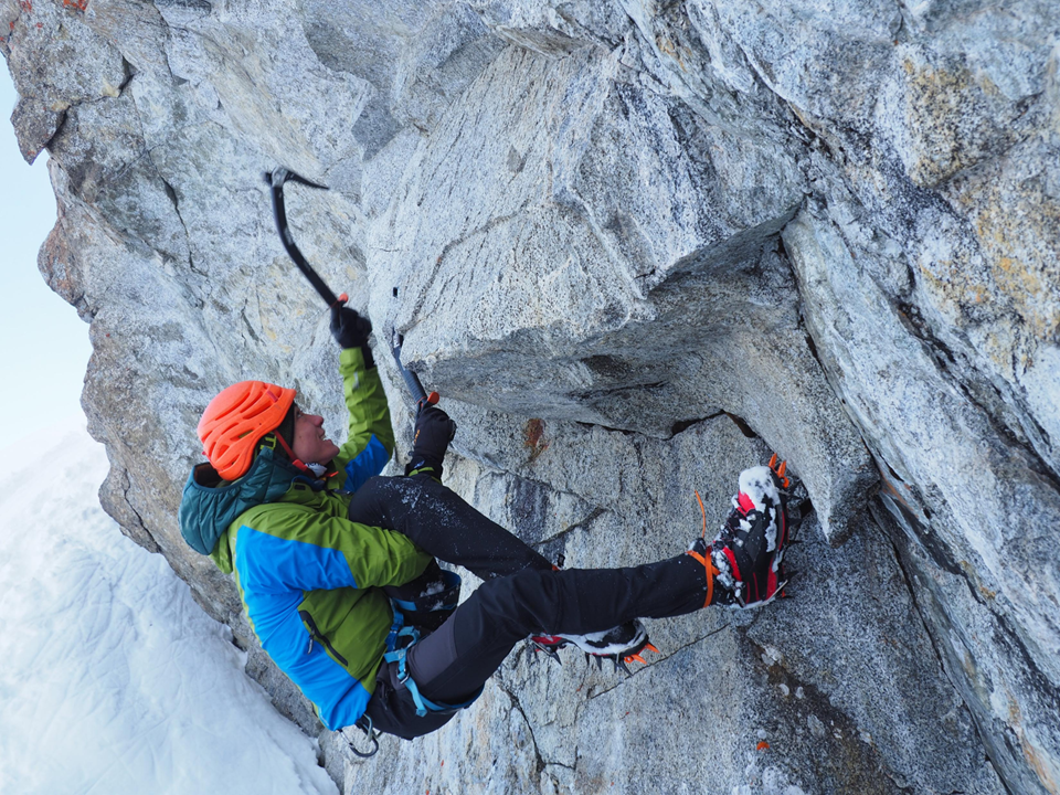 Grandi vie alpinistiche su neve e misto Edoardo Carelli